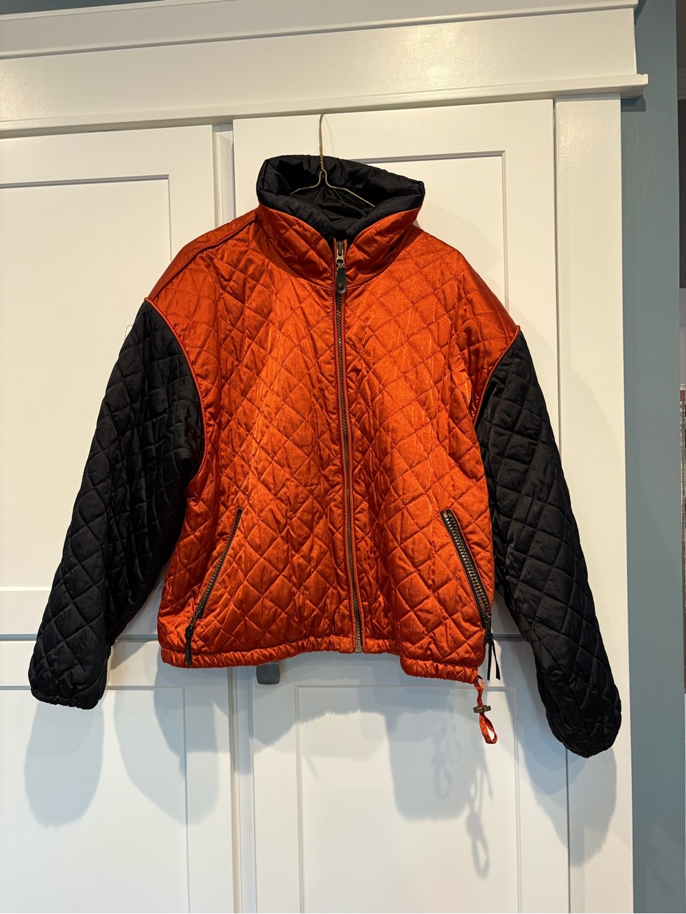 Vintage Obermeyer "Euromantic" Embroidered Quilted Ski Jacket